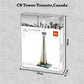 CN Tower-Toronto Building Block Set (400 Pieces, 6+ Years)