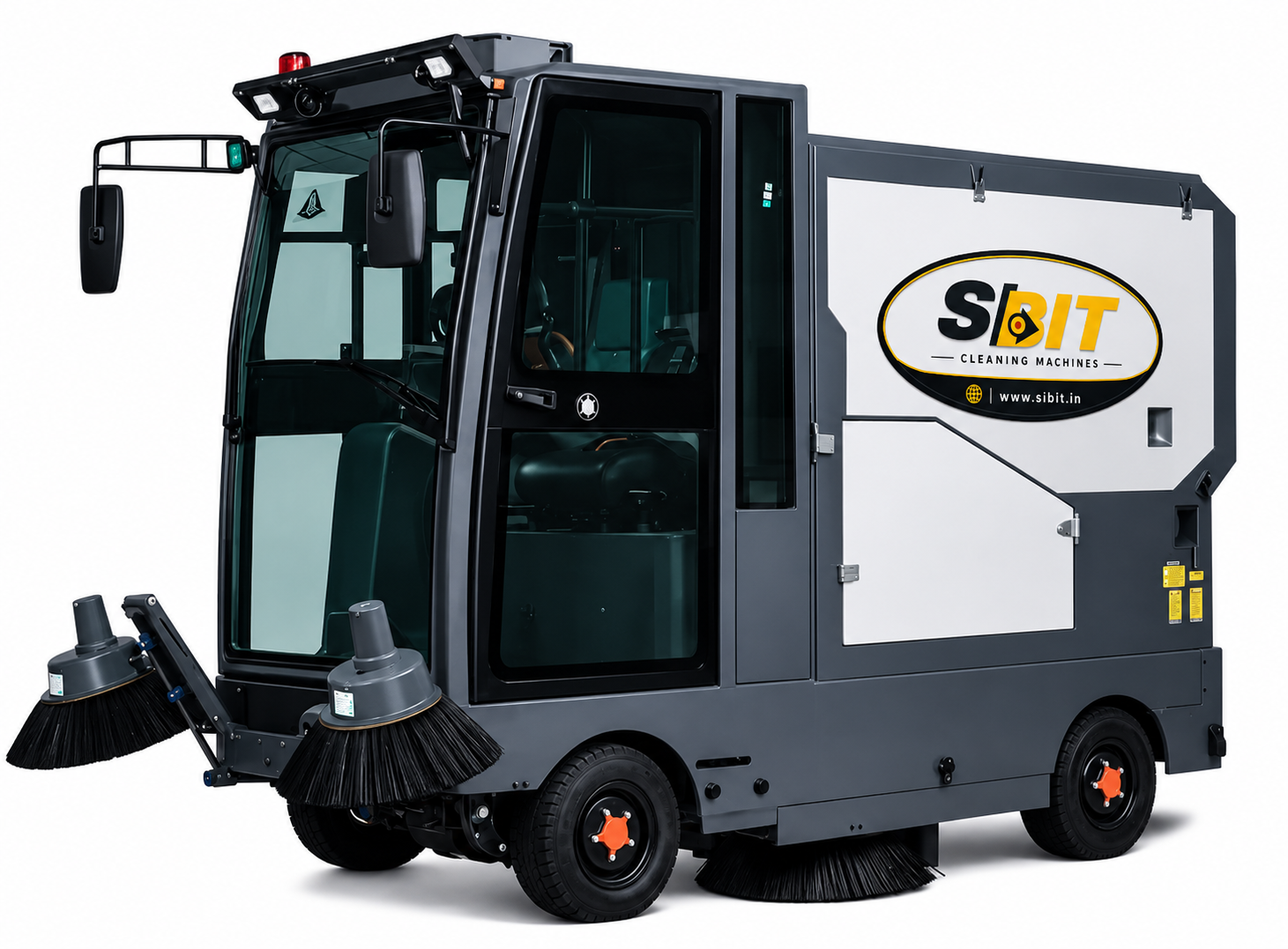 Sibit WB-2300 Electric Ride-On Sweeper